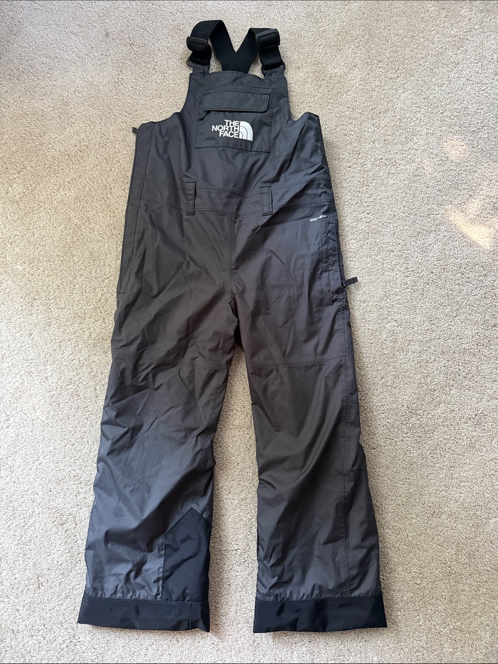 THE NORTH FACE Kid's Freedom Insulated ski snow Bib Kids Pants, size Small 7/8